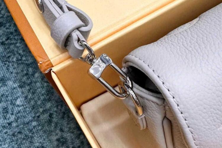 Túi LV Wallet On Chain Ivy M14225 Grey White Monogram Empreinte