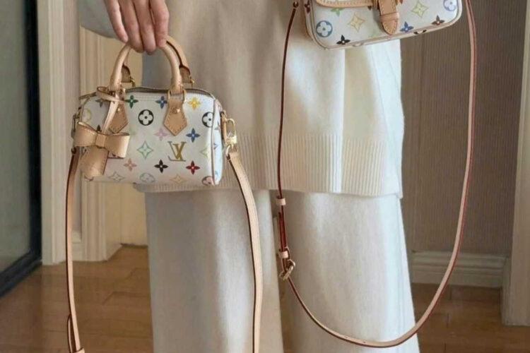 Túi LV x TM Bolsa Nano Diane Multicolor Monogram Canvas M14194