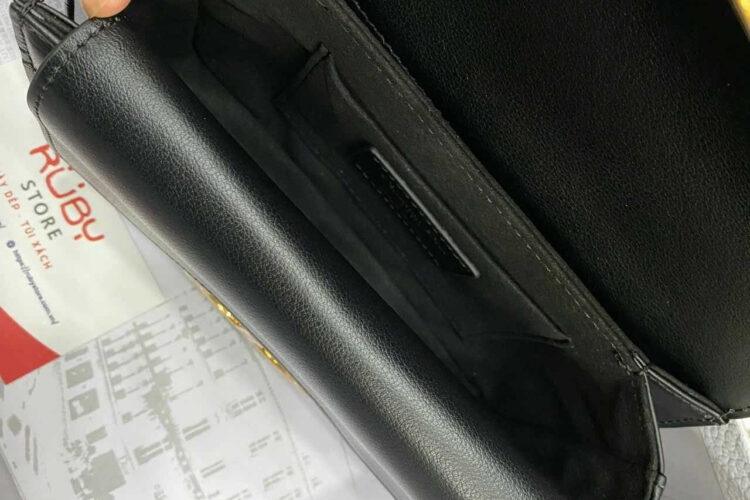 Túi Mini Dior Jolie Top Handle Bag Black Màu Đen