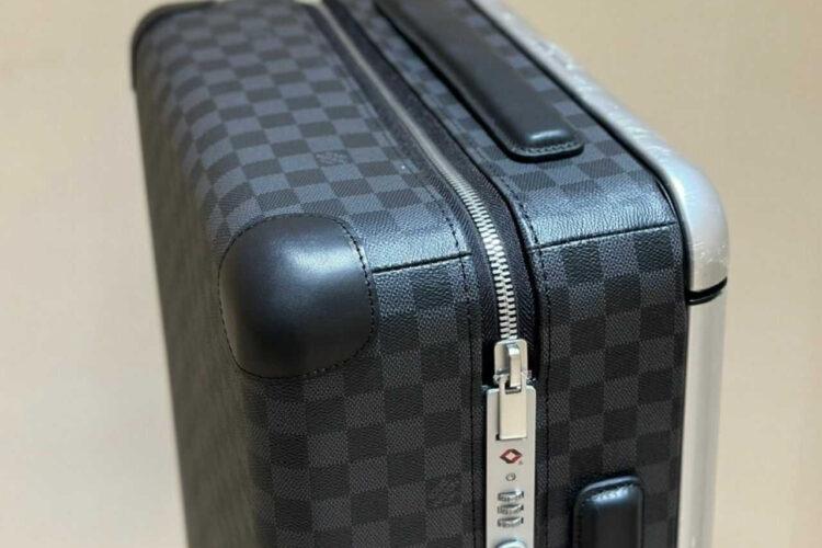 Vali LV Horizon 55 N23209 Damier Graphite Đen Xám