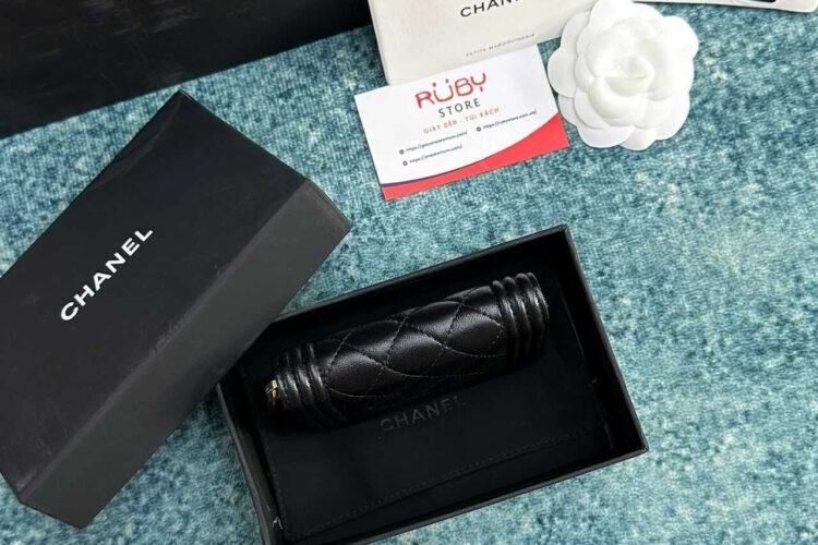 Ví CN Boy Zip Coin Purse Black Lambskin GHW Màu đen