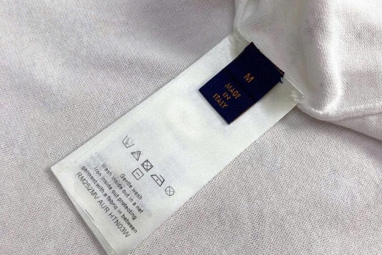 Áo LV Monogram Gradient Embellished Short-Sleeved Crewneck