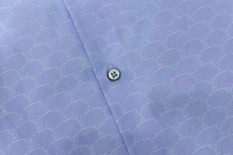 Áo Sơ Mi LV Classic Shirt Fishnet Sky Blue Xanh Dương