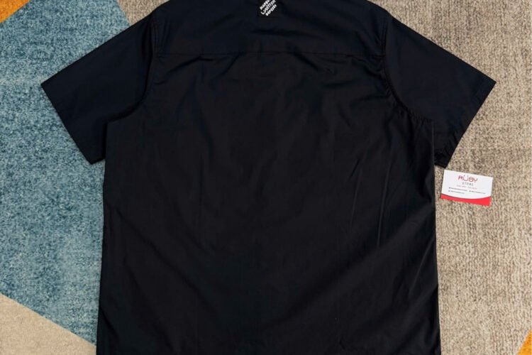 Áo Sơ Mi LV Monogram Flowers Embroidered Short-Sleeved Shirt