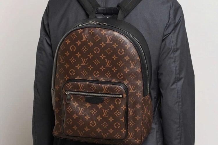 Ba Lô LV Josh Backpack M41530 Monogram Macassar Nâu