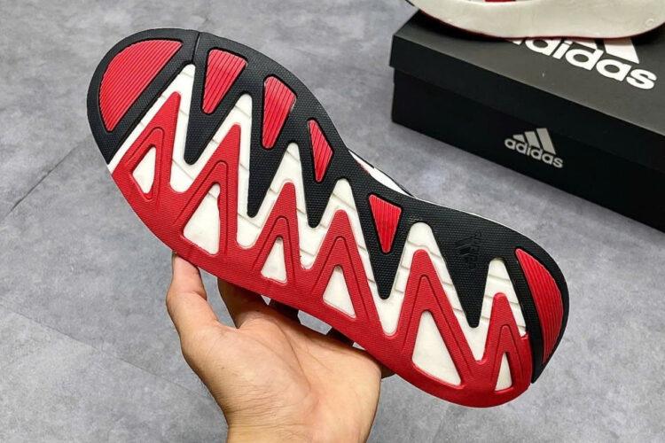 Giày Adizero Aruku Cloud White Ruby Black đỏ trắng đen