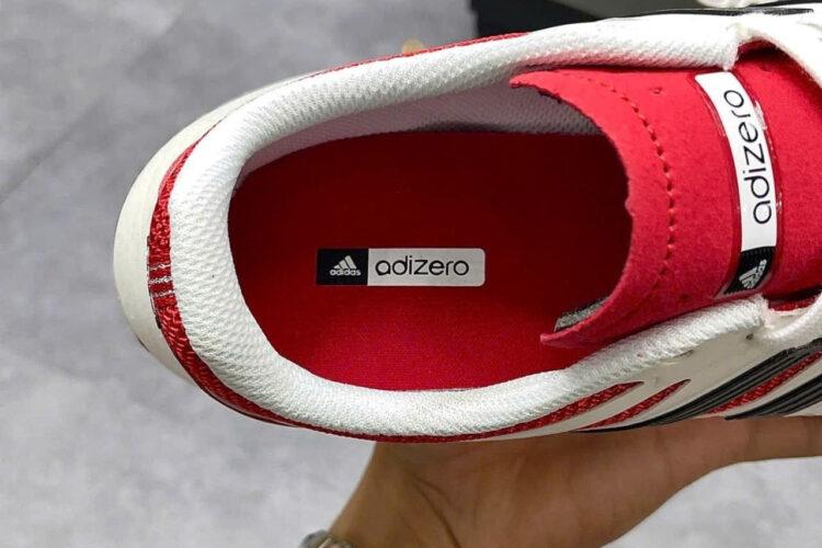 Giày Adizero Aruku Cloud White Ruby Black đỏ trắng đen