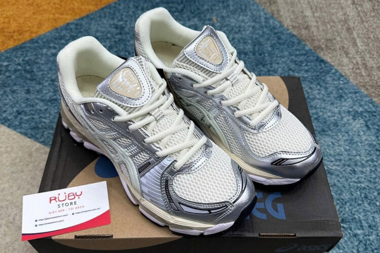 Giày Asics Gel-Kayano 12.1 Ronnie Fieg Cream Pure Aqua