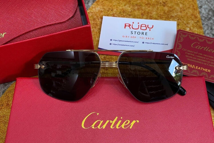 Mắt Kính Cartier Pilot Sunglasses
