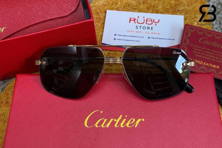 Mắt Kính Cartier Pilot Sunglasses