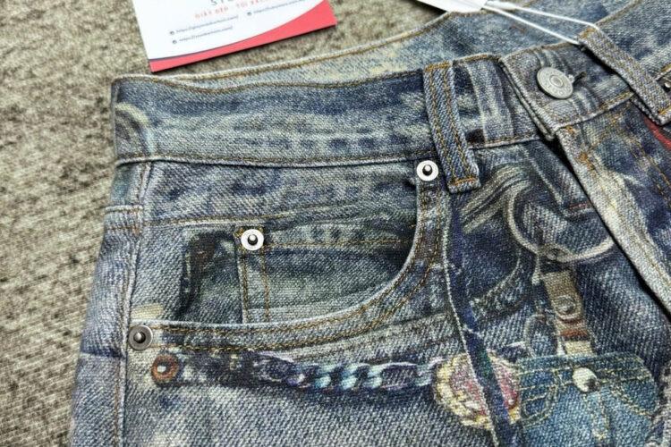 Quần Jean Baggy Fit Trousers 1981M Mid Blue