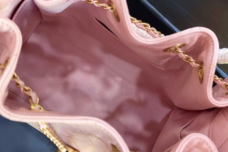 Túi CN 25 Small Handbag Pink Caviar Size 30 Màu Hồng