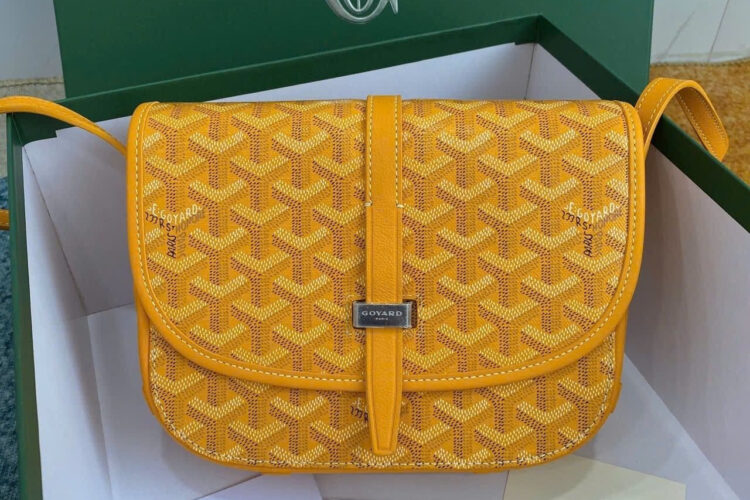 Túi Goyard Belvedere PM Yellow Canvas Màu Vàng