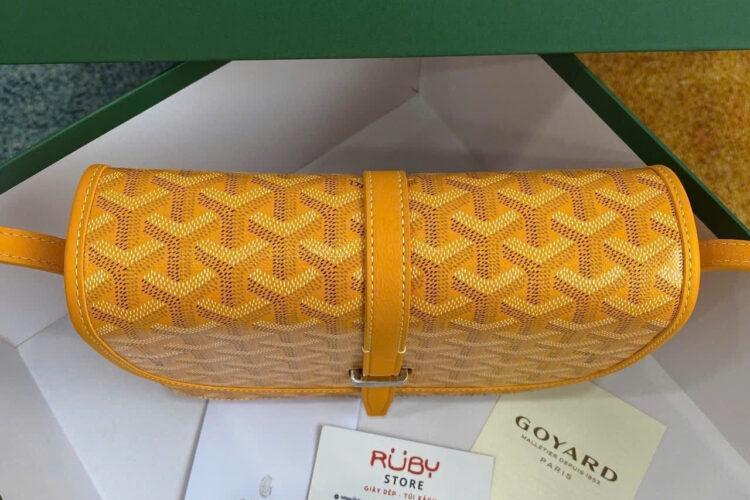 Túi Goyard Belvedere PM Yellow Canvas Màu Vàng