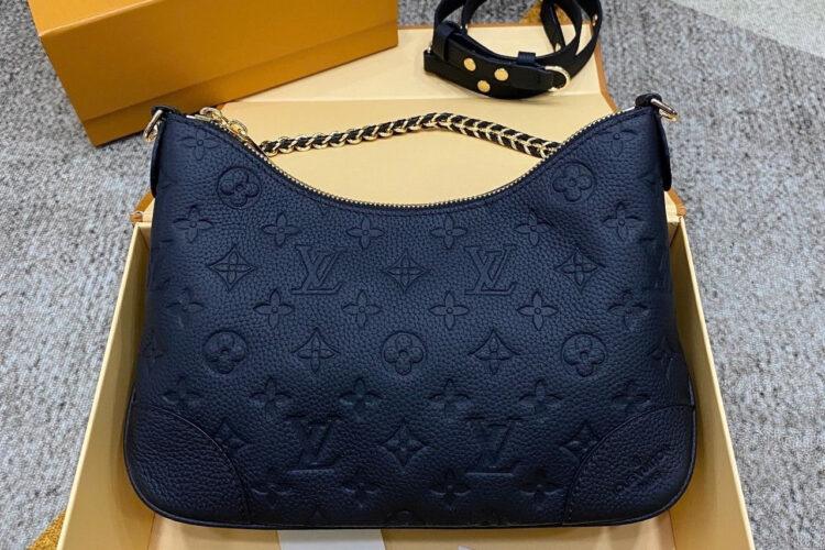 Túi LV Boulogne M12930 Black Monogram Empreinte 29CM