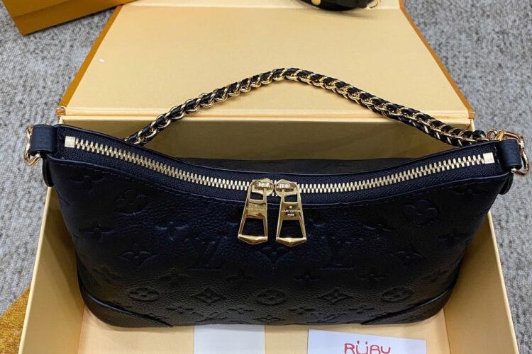 Túi LV Boulogne M12930 Black Monogram Empreinte 29CM