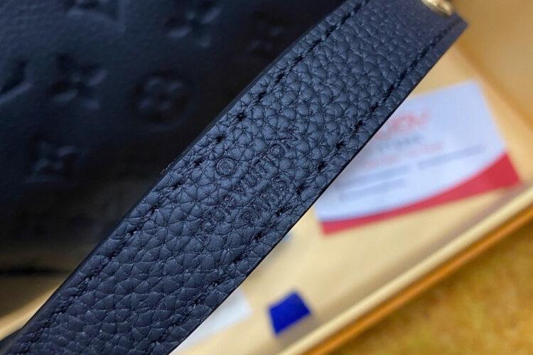 Túi LV Boulogne M12930 Black Monogram Empreinte 29CM