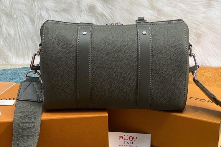 Túi LV Keepall City M21437 Khaki Green Màu Xanh Rêu