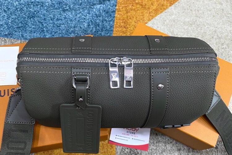 Túi LV Keepall City M21437 Khaki Green Màu Xanh Rêu