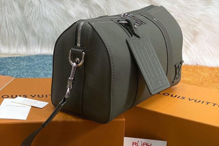 Túi LV Keepall City M21437 Khaki Green Màu Xanh Rêu