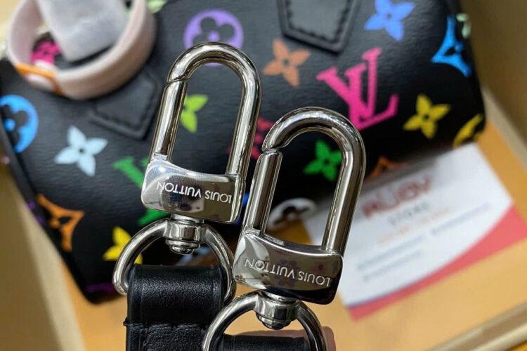 Túi LV x TM Nano Speedy M13406 Multicolor Black Monogram