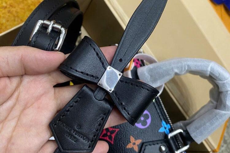 Túi LV x TM Nano Speedy M13406 Multicolor Black Monogram