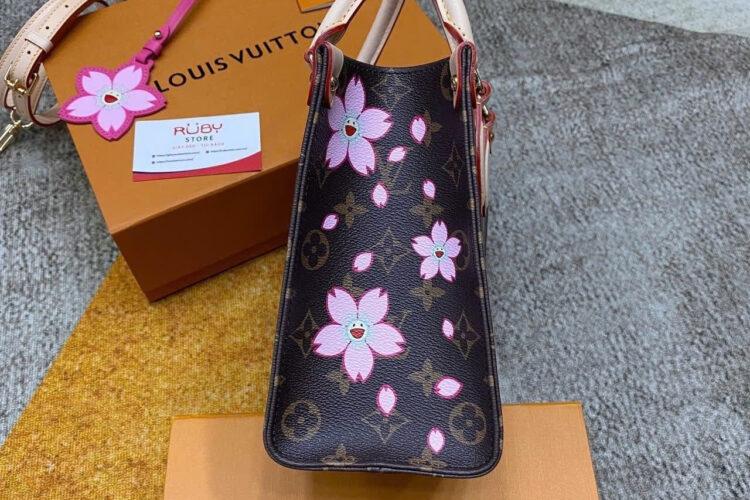 Túi LV x TM OnTheGo PM M13269 Monogram Sakura