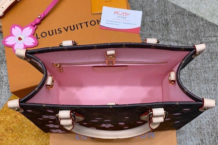Túi LV x TM OnTheGo PM M13269 Monogram Sakura