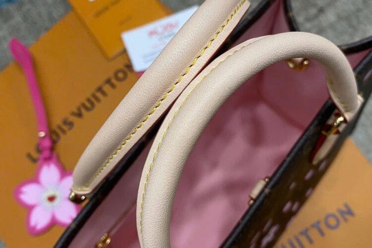 Túi LV x TM OnTheGo PM M13269 Monogram Sakura