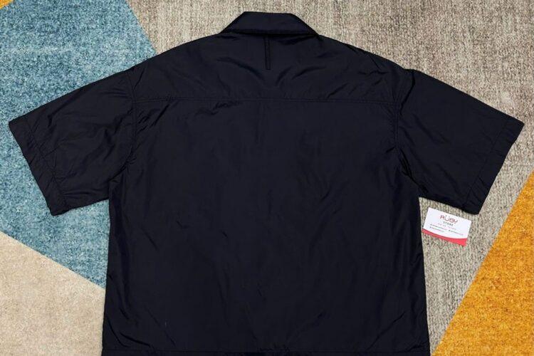 Áo Prada Re Nylon Cargo Pocket Shirt Black Màu Đen