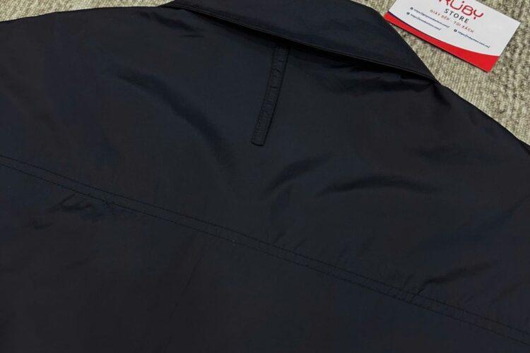 Áo Prada Re Nylon Cargo Pocket Shirt Black Màu Đen