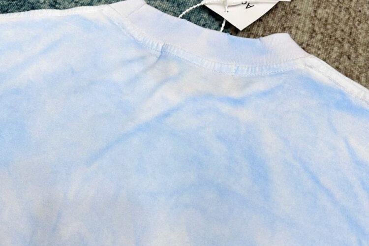 Áo Thun Acne Studios Logo T-Shirt Stockholm 1996 Dusty Blue Xanh