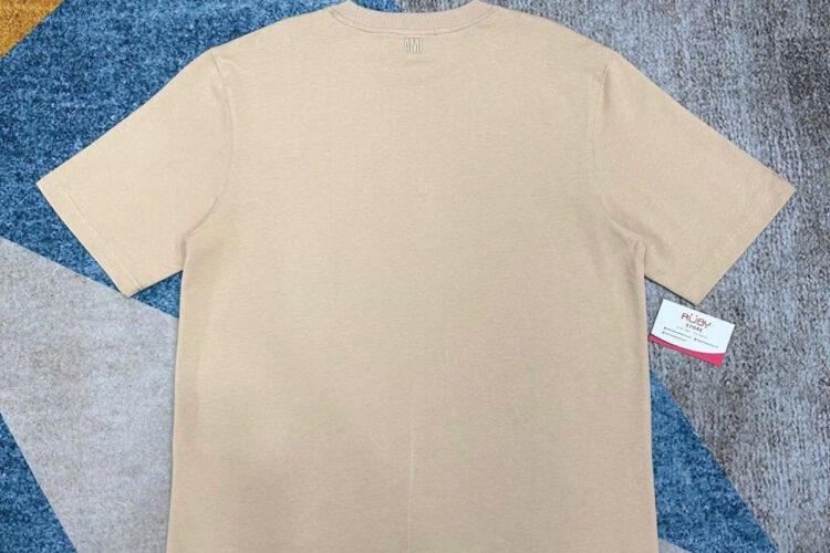 Áo Thun Ami De Coeur Boxy Fit T-Shirt Beige Màu Be