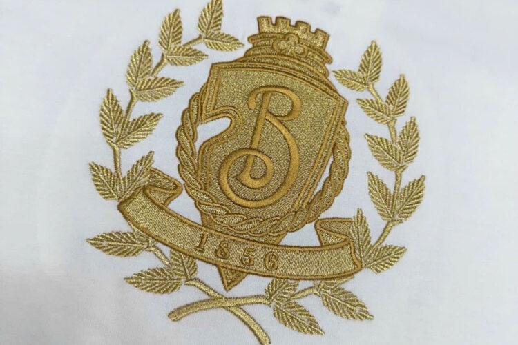 Áo Thun Burberry B Crest Cotton Chalk White T-Shirt Trắng