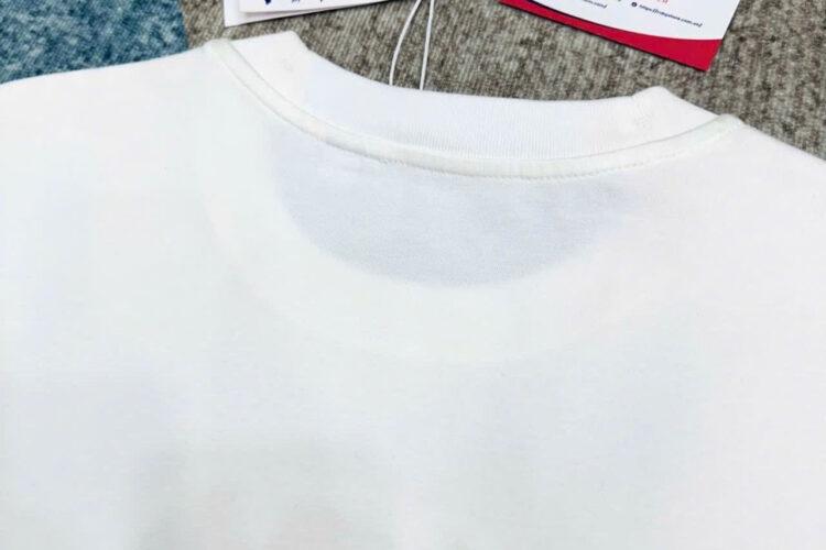 Áo Thun Burberry B Crest Cotton Chalk White T-Shirt Trắng