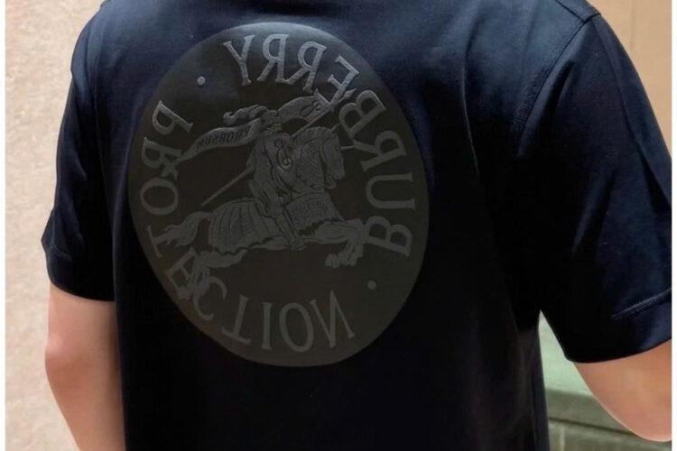 Áo Thun Burberry Black Cotton T-Shirts Màu Đen