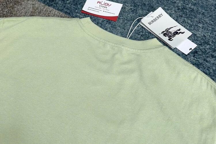 Áo Thun Burberry Knight Logo Graphic EKD T-Shirt Sage Green Xanh