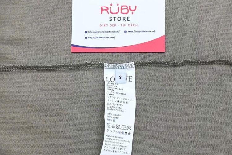 Áo Thun Loewe Anagram T-Shirt Grey Màu Xám