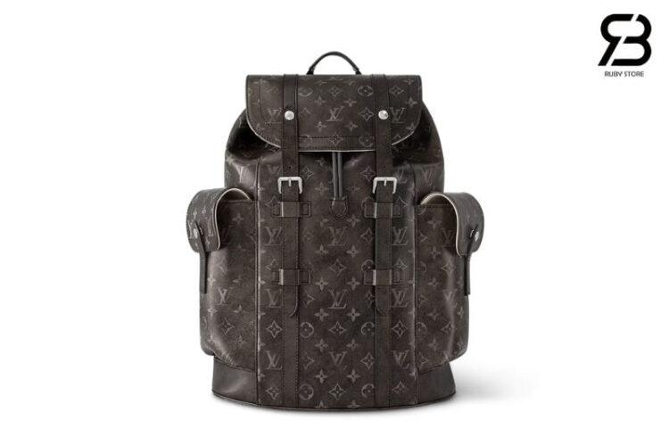 Ba Lô LV Christopher MM Backpack M11521 Brushed Monogram Cowhide Leather