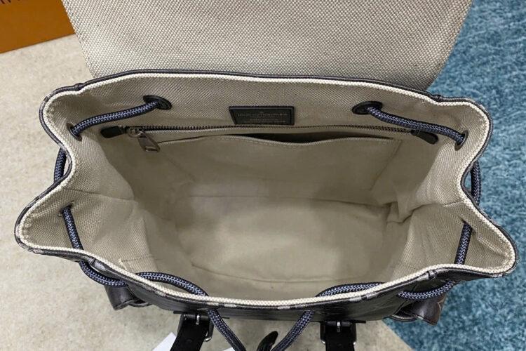 Ba Lô LV Christopher MM Backpack M11521 Brushed Monogram Cowhide Leather