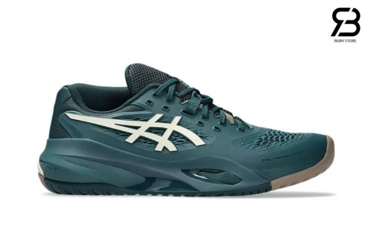 Giày Asics Gel-Resolution X Saxon Green Màu Xanh