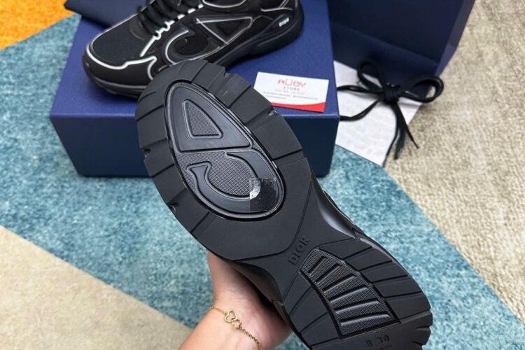 Giày Dior B30 Countdown Sneaker Black Technical Mesh And Fabri