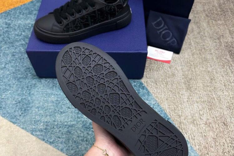 Giày Dior B33 Sneaker Black D Oblique Jacquard Đen