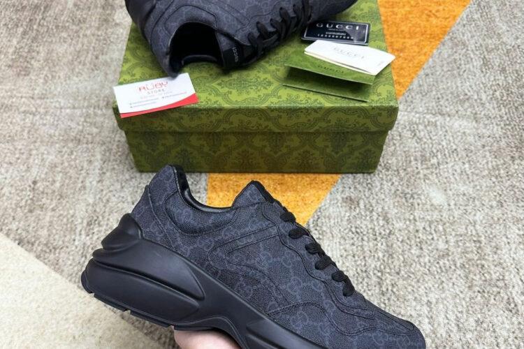 Giày Gucci Rhyton Black Màu Đen