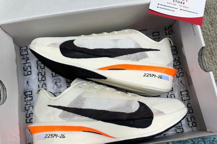 Giày Nike Vaporfly 4 Sail Orange White Black Kem Cam đen