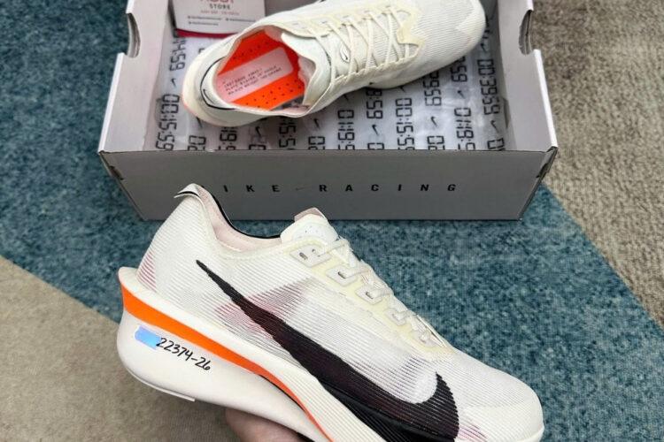 Giày Nike Vaporfly 4 Sail Orange White Black Kem Cam đen
