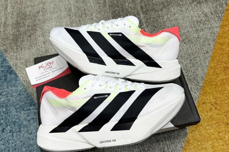 Giày adidas Adizero Adios Pro 4 White Black Trắng đen