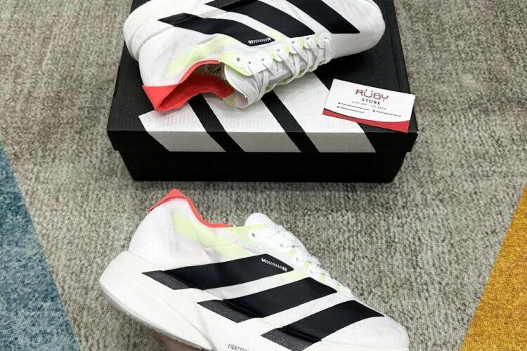 Giày adidas Adizero Adios Pro 4 White Black Trắng đen