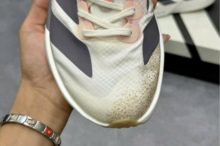 Giày adidas Adizero Adios Pro 4 White Grey Orange Trắng Xám Cam