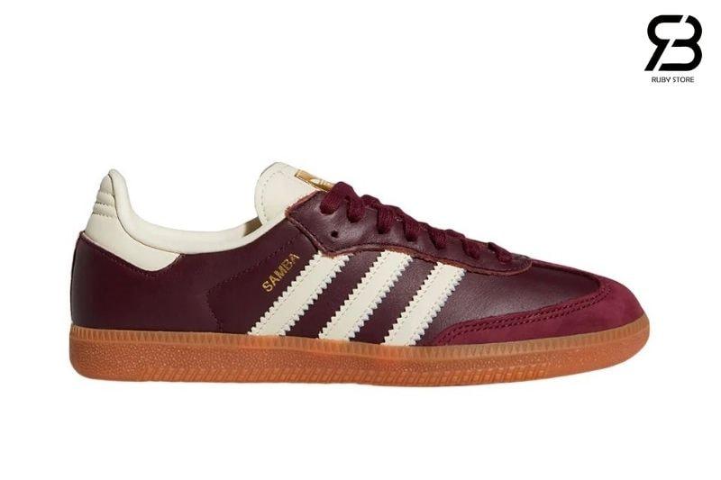 Giày adidas Samba Maroon Bordeaux Cream